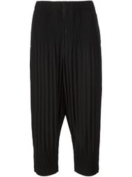 укороченные плиссированные брюки Homme Plissé Issey Miyake