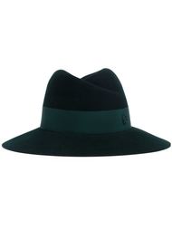 шляпа-федора с логотипом  Maison Michel