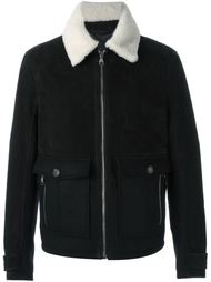 куртка с контрастным воротником   Salvatore Ferragamo