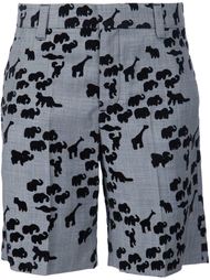 шорты с принтом животных Marc Jacobs