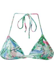 print halterneck bikini top Lygia &amp; Nanny