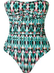 print draped swimsuit Lygia &amp; Nanny