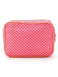 zig zag pattern make-up bag Sub