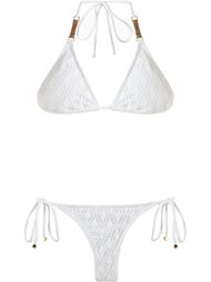 lace triangle bikini set Lygia &amp; Nanny
