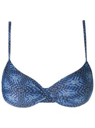 abstract print bikini top Lygia &amp; Nanny