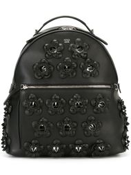 рюкзак с цветочной аппликацией Fendi