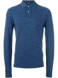 футболка-поло с вышитым логотипом Polo Ralph Lauren