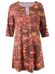 printed tunic dress Lygia &amp; Nanny