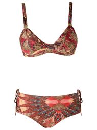 abstract print bikini set Lygia &amp; Nanny