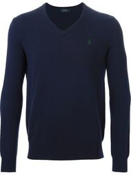 свитер с V-образным вырезом Polo Ralph Lauren