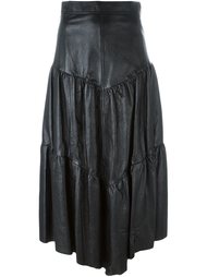 длинная юбка  Saint Laurent