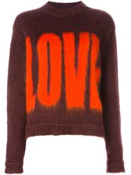 свитер с надписью Love Givenchy
