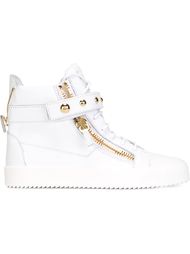хайтопы с молниями сбоку Giuseppe Zanotti Design