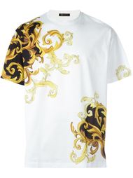 футболка с принтом барокко  Versace