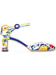 туфли с принтом Majolica Dolce &amp; Gabbana