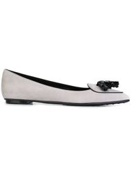 балетки с кисточками Tod's