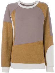 толстовка с панельным дизайном Mm6 Maison Margiela