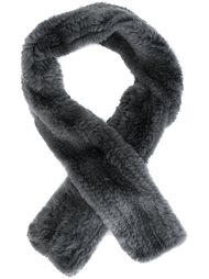 меховой шарф Yves Salomon