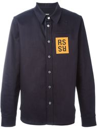 рубашка с логотипом  Raf Simons