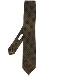 галстук с принтом узора Boglioli