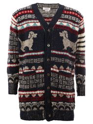 кардиган с узором  Thom Browne