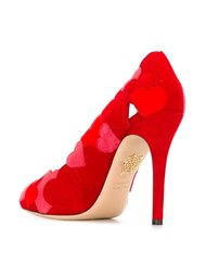 туфли с аппликацией 'Love Me'  Charlotte Olympia