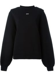 толстовка с открытой спиной Off-White