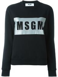 толстовка с логотипом  MSGM