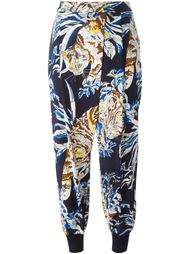 брюки 'Joey' с принтом котов  Stella McCartney