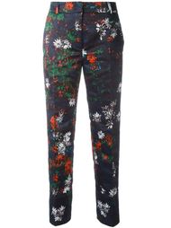 укороченные брюки с цветочным принтом Cédric Charlier