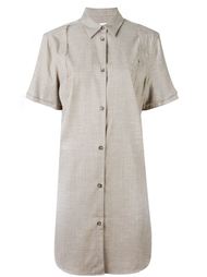 платье-рубашка с необработанными краями   Mm6 Maison Margiela