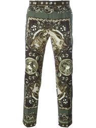 брюки с принтом Carretto Siciliano Dolce &amp; Gabbana