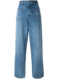 широкие джинсы  Helmut Lang