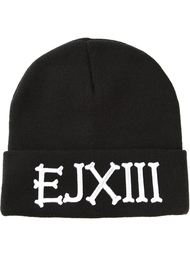 трикотажная шапка с вышиты логотипом Ejxiii