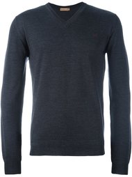 свитер c V-образным вырезом   Etro