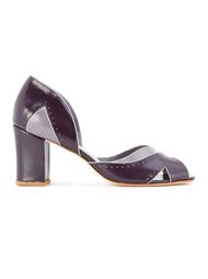 leather pumps Sarah Chofakian