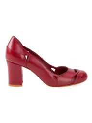 chunky heel pumps Sarah Chofakian