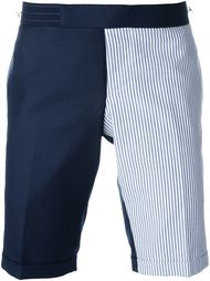 шорты с контрастными вставками Thom Browne