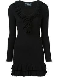 платье с оборками  Boutique Moschino