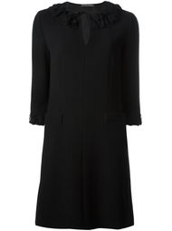 платье с рукавами три четверти  Alberta Ferretti