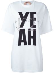 футболка с принтом 'yeah' Nº21