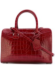 сумка-тоут 'Bauletto' с эффектом крокодиловой кожи  Giorgio Armani