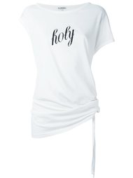 футболка с принтом 'holy'  Ann Demeulemeester Blanche
