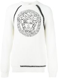свитер с вышивкой  Versace