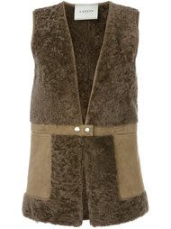 жилет с застежкой на кнопки Lanvin