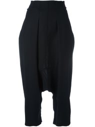брюки с заниженной проймой Rick Owens