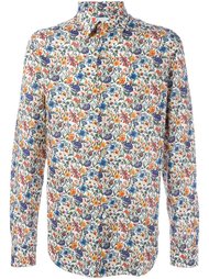 приталенная рубашка  Paul Smith