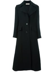 длинное однобортное пальто  Marni
