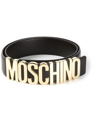 ремень с логотипом Moschino