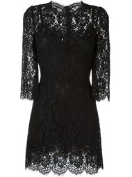 кружевное платье  Dolce &amp; Gabbana